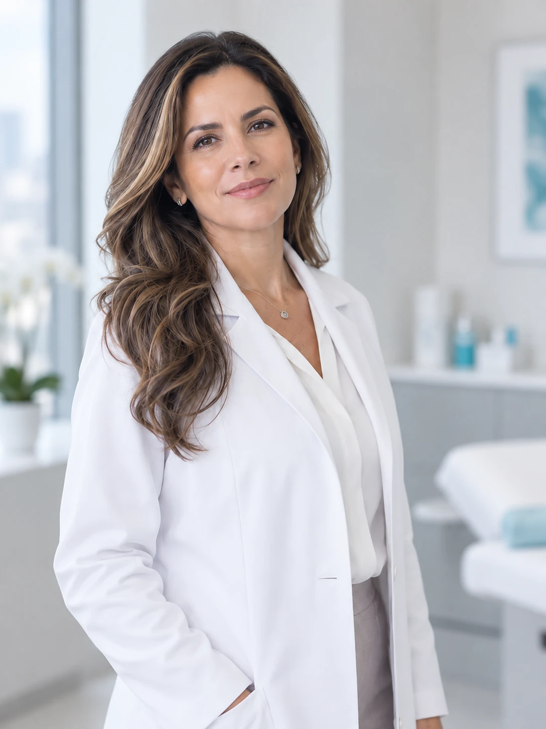 Retrato del Dra. Valeria Sandoval